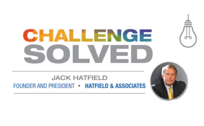 Hatfield & Associates Founder Jack Hatfield, graphic for strategies for controlling freight costs.