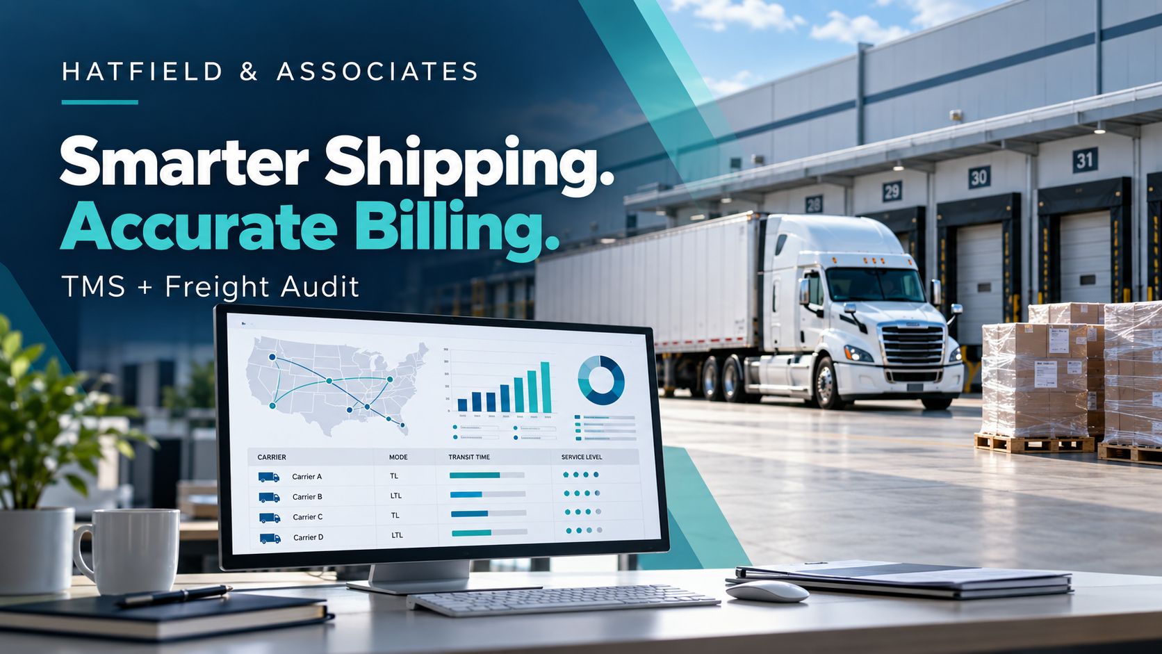 Hatfield & Associates: Smarter Shipping. Accurate Billing. TMS and Freight Audit.